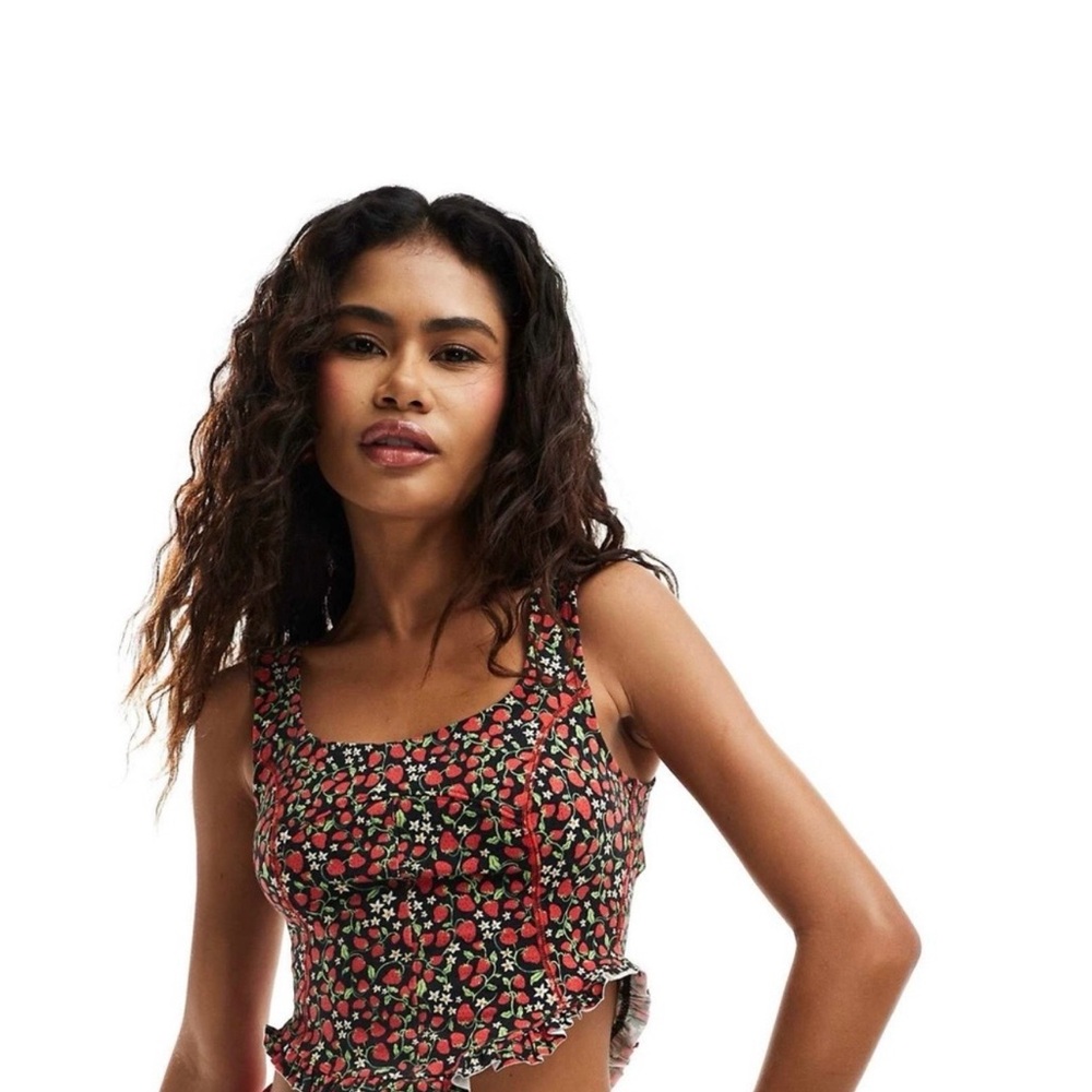 Free People Melanie Strawberry Tank Size Small (S)